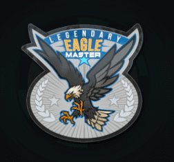 legendary eagle master sticker